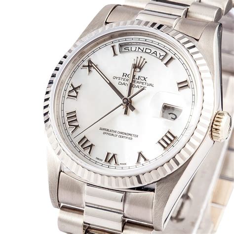 rolex 18239 fake|rolex 18239 white gold.